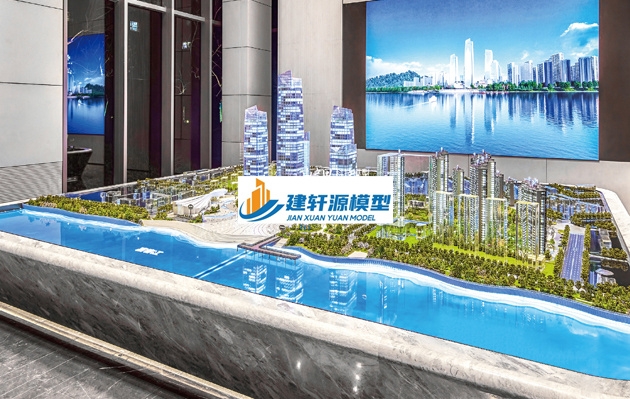 苏仙富春-金茂星外滩模型